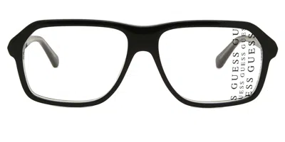 Guess Gu50072 Men's Glasses, Black, Size 55