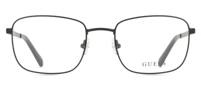 Guess Gu50074 Men's Glasses, Black, Size 52