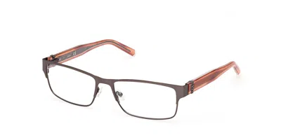 Guess Gu50082 007 Men's Glasses Gunmetal Size 58 - Free Lenses - Blue Light Block Available In Gray