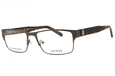 Guess Gu50082 009 Matte Gunmetal 56mm In Brown