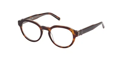 Guess Gu50083 Men's Glasses, Tortoiseshell, Size 50 In Brown