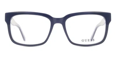 Guess Gu50084 Men's Glasses, Blue, Size 52