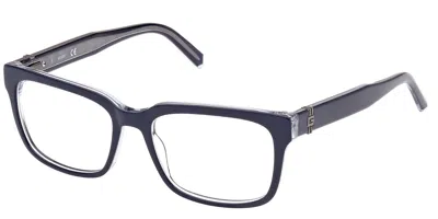 Guess Gu50084 092 Men's Glasses Blue Size 54 - Free Lenses - Blue Light Block Available