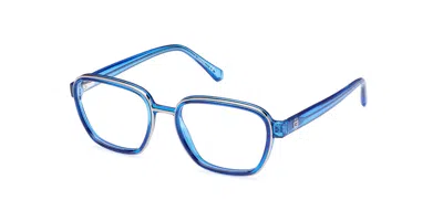 Guess Gu50086 Men's Glasses, Blue, Size 53