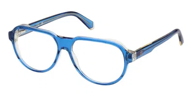 Guess Gu50090 Men's Glasses, Blue, Size 56