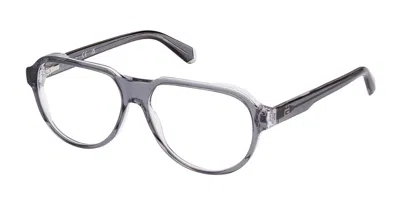 Guess Gu50090 Men's Glasses, Clear, Size 56 In Gray