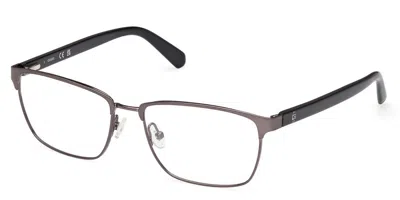 Guess Gu50091 Men's Glasses, Silver, Size 55 In Gray