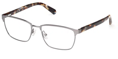 Guess Gu50091 Men's Glasses, Silver, Size 57
