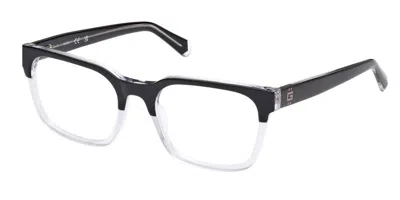 Guess Gu50094 005 Men's Glasses Clear Size 53 - Free Lenses - Blue Light Block Available In Black
