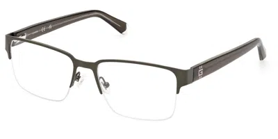 Guess Gu50095 Men's Glasses, Green, Size 55