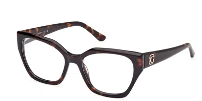 Guess Gu50112 Women's Glasses, Tortoiseshell, Size 51 In Brown