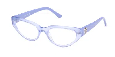 Guess Gu50113 Women's Glasses, Purple, Size 53 In Blue