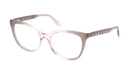 Guess Gu50114 Women's Glasses, Clear, Size 51 In Gray