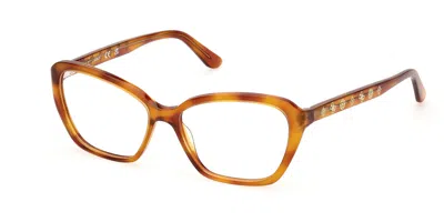 Guess Gu50115 Women's Glasses, Tortoiseshell, Size 52 In Brown