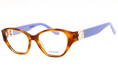 Guess Gu50119 053 Blonde Havana 51mm In Brown