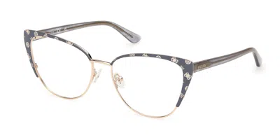 Guess Gu50121 Women's Glasses, Gold, Size 53 In Multi
