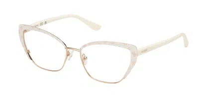 Guess Gu50122 Women's Glasses, Gold, Size 54 In Neutral