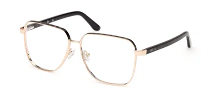 Guess Gu50125 Women's Glasses, Gold, Size 57 In Multi