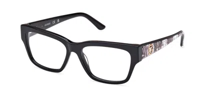 Guess Gu50126 Women's Glasses, Black, Size 53 In Multi
