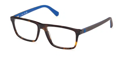 Guess Gu50130 Men's Glasses, Tortoiseshell, Size 55 In Brown