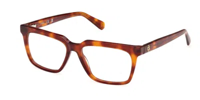 Guess Gu50133 Men's Glasses, Tortoiseshell, Size 53 In Brown
