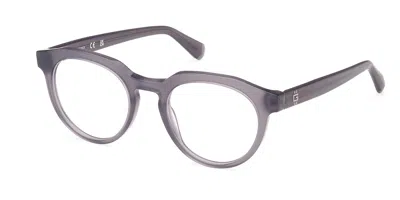 Guess Gu50134 Men's Glasses, Grey, Size 49 In Gray