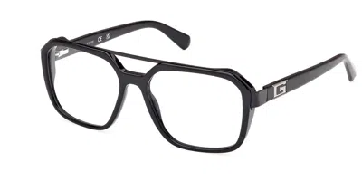 Guess Gu50138 Men's Glasses, Black, Size 55
