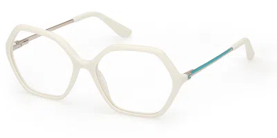 Guess Gu50149 Women's Glasses, White, Size 54