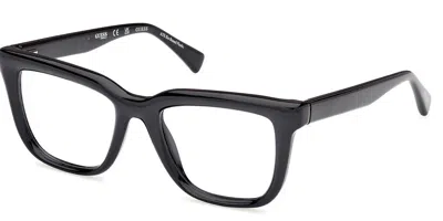 Guess Gu50151 Men's Glasses, Black, Size 52