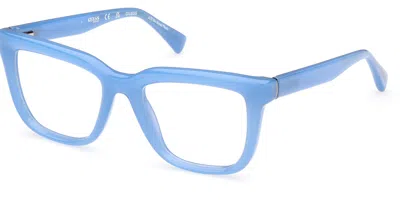 Guess Gu50151 Men's Glasses, Blue, Size 52