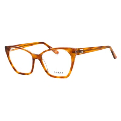 Guess Gu50158 053 Blonde Havana 53mm In Multi