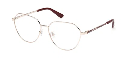 Guess Gu50169 033 Women's Glasses Gold Size 57 - Free Lenses - Blue Light Block Available In Brown