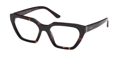 Guess Gu50176 Women's Glasses, Tortoiseshell, Size 54 In Brown