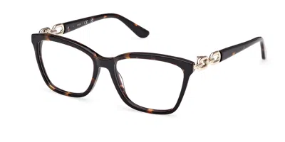 Guess Gu50181 Women's Glasses, Tortoiseshell, Size 52 In Brown
