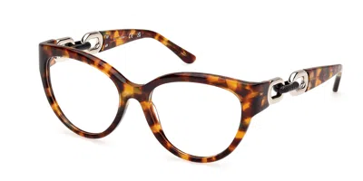 Guess Gu50182 Women's Glasses, Tortoiseshell, Size 55 In Brown