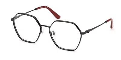 Guess Gu50184 001 Women's Glasses Black Size 56 - Free Lenses - Blue Light Block Available