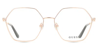 Guess Gu50184 Women's Glasses, Gold, Size 56