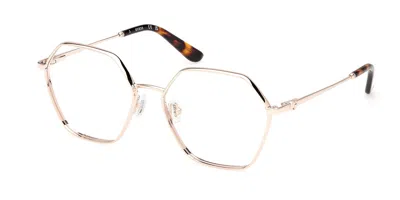 Guess Gu50184 Women's Glasses, Gold, Size 56 In Multi