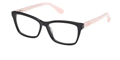 Guess Gu50185 Women's Glasses, Black, Size 53 In Multi