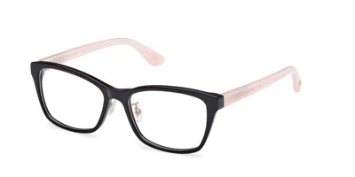 Guess Gu50185-f Asian Fit 001 Women's Glasses Black Size 53 - Free Lenses - Blue Light Block Available