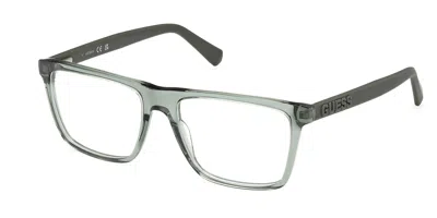 Guess Gu50186 Men's Glasses, Green, Size 55 In Multi