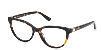 Guess Gu50195 Women's Glasses, Tortoiseshell, Size 53 In Brown