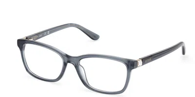 Guess Gu50196 Women's Glasses, Blue, Size 52 In Gray