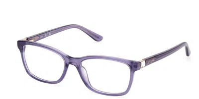 Guess Gu50196 Women's Glasses, Purple, Size 52