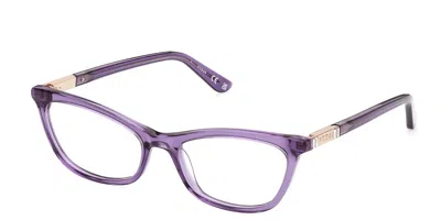 Guess Gu50198 Women's Glasses, Purple, Size 52