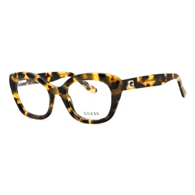 Guess Gu50225 053 Blonde Havana 51mm In Brown
