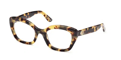 Guess Gu50225 Women's Glasses, Tortoiseshell, Size 51 In Brown