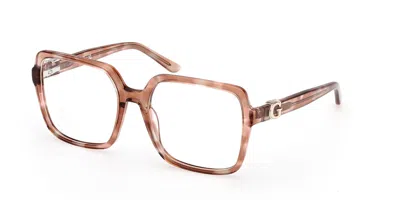 Guess Gu50228 Women's Glasses, Tortoiseshell, Size 56 In Neutral