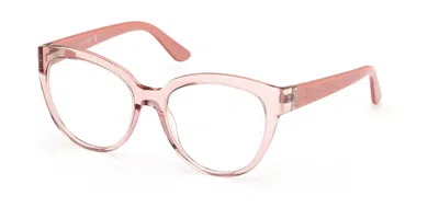Guess Gu50232 072 Women's Glasses Pink Size 54 - Free Lenses - Blue Light Block Available