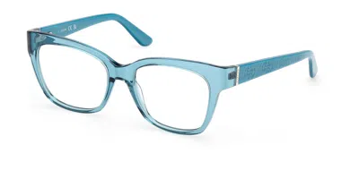 Guess Gu50233 Women's Glasses, Blue, Size 53